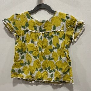 Mini Boden lemon top